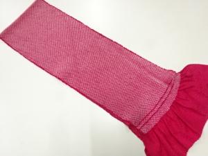 正絹　絞り　振袖用帯揚げ